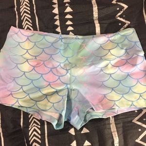 Spandex training shorts